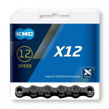 Lant Kmc X12 Viteze 126 Zale Blacktech - Performanta si fiabilitate maxima.