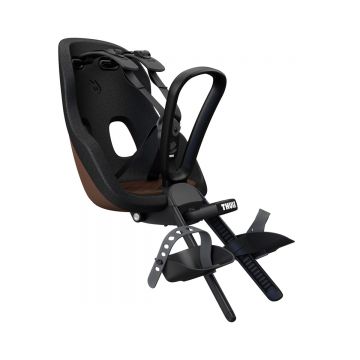 Scaun copii, Thule Yepp Nexxt 2 Mini Chocolate Brown, cu montare pe bicicleta in fata