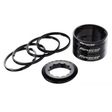 Set Distantiere single speed Reverse, Negre