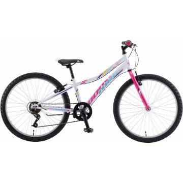 Bicicleta Copii Booster 2023 Turbo - 24 Inch, Alb