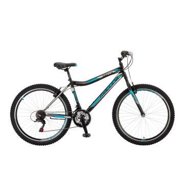 Bicicleta Mtb Maccina Sierra - 26 Inch, L, Gri-Turcoaz