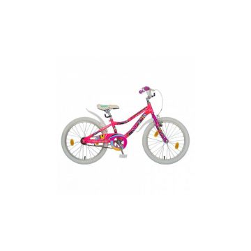 Bicicleta Copii Caiman Flare - 20 Inch, Roz
