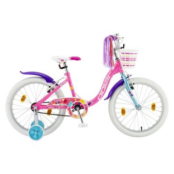 Bicicleta Copii Polar 2024 IceCream - 20 Inch, Roz