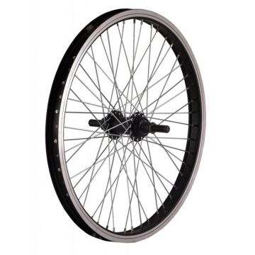 Roata Spate 20inch Cerurim, Janta Simpla Bmx Othin, 406X25, V-Brake, 48H, Neagra