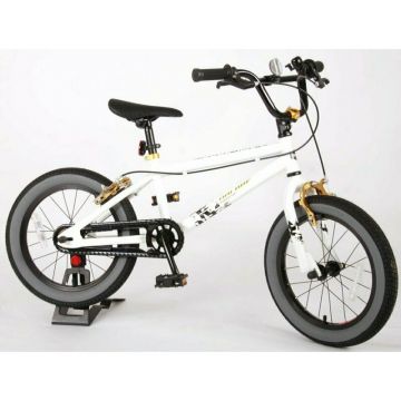 Bicicleta E&L Cool Rider 16 inch alba