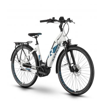 Bicicleta Electrica Oras Raymon CityRay E 7.0 CB - 26 Inch, M, Alb