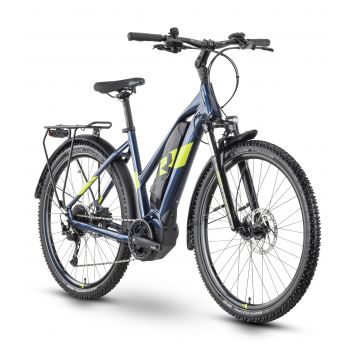 Bicicleta Electrica Oras Raymon CrossRay E 3.0 Lady - 27.5 Inch, L, Albastru - Alivio