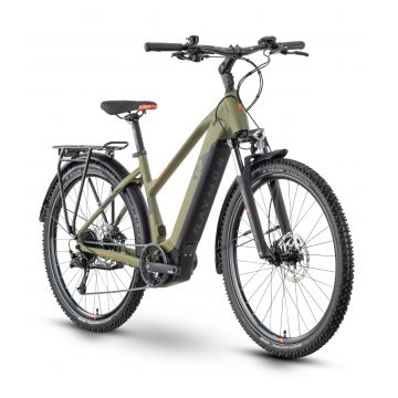 Bicicleta Electrica Oras Raymon CrossRay E 5.0 Lady - 27.5 Inch M, Verde