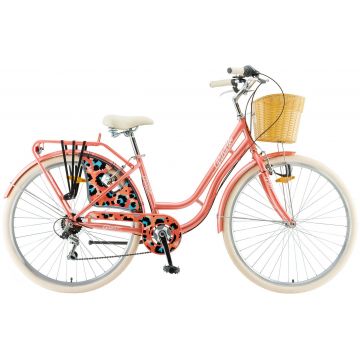 Bicicleta Oras Polar Grazia 6s - 28 Inch, M, Coral Leopard