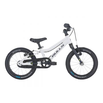 Bicicleta Copii Bulls Tokee Lite 14 - 14 Inch, Alb