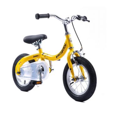 Bicicleta Copii Pegas Soim 2in1, Galben