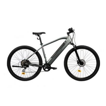 Bicicleta Electrica Corwin 28161, roti 28inch, cadru 520mm, motor 250 W, 9 viteze, acumulator 16.75 Ah (Gri)