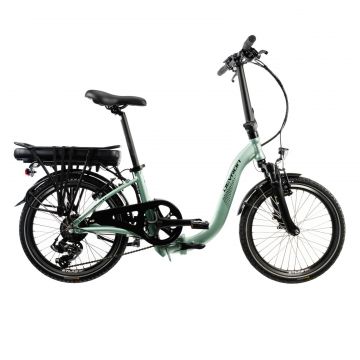 Bicicleta Electrica Pliabila Devron 20122 - 20 Inch, S, Verde