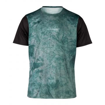 Tricou Force MTB Move maneci scurte Verde Inchis L