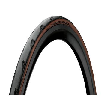 Anvelopa pliabila Continental Grand Prix 5000S TR 28-622 (28 x 1 5/8 x 1 1/8) negru/maro