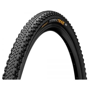 Anvelopa pliabila Continental Terra Trail Shieldwall SL 45-622 (28 x 1.70) negru/negru