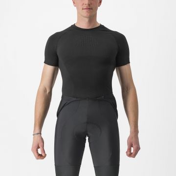 Bluza de corp cu maneca scurta Castelli Core Seamless SS Negru L/XL