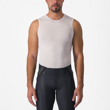 Bluza de corp fara maneci Castelli PRO Mesh 2.0 SL Alb L