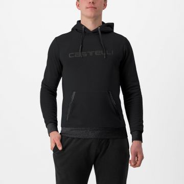 Hanorac Castelli Logo Negru XXL