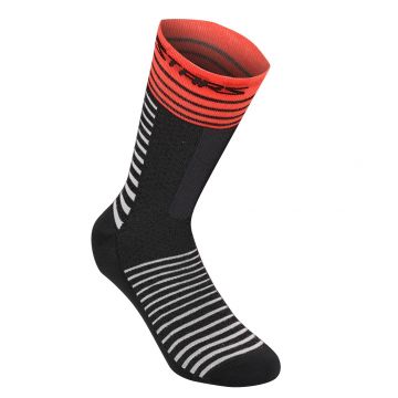 Sosete Alpinestars Drop Socks 19 Black Bright Red S