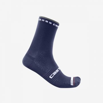 Sosete Castelli Rosso Corsa PRO 15 Indigo S/M 36-39