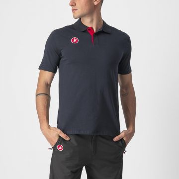 Tricou polo Castelli Race Day Negru M