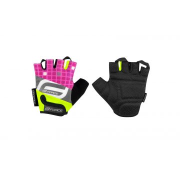 Manusi Force Square Kid Fluo-Pink L