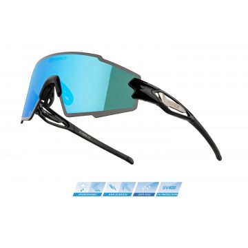 Ochelari Force Mantra Black Blue Polarized Lens