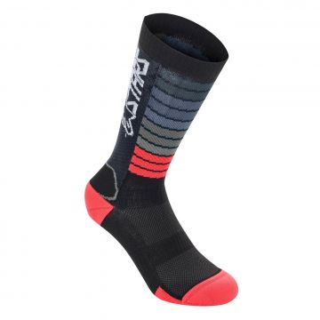 Sosete Alpinestars Drop Socks 22 Black/Bright Red S