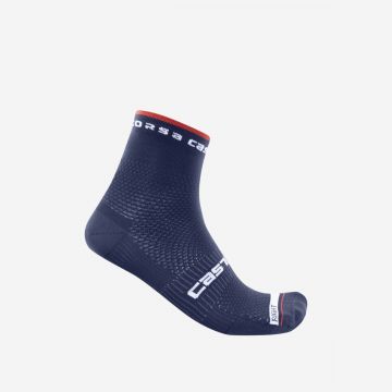 Sosete Castelli Rosso Corsa PRO 9 Indigo L/XL 40-43