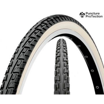 Anvelopa Continental Ride Tour 37-622 (28x1 3/8x1 5/8) negru/alb