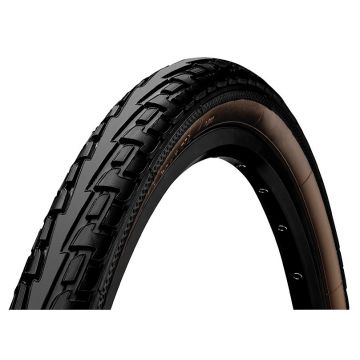 Anvelopa Continental Ride Tour Puncture-ProTection 37-622 (28x1 3/8x1 5/8) negru/maro