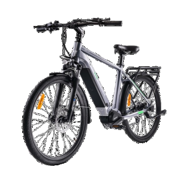 Bicicleta electrica MS ENERGY eBike C101, roti 27.5inch, autonomie maxima 130 km, motor 250W 80Nm, baterie LG 36V/14Ah (Negru/Gri)