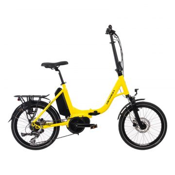 Bicicleta Electrica Pliabila Devron 20126 - 20 Inch, M, Galben