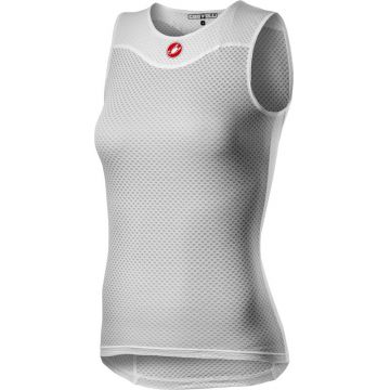 Bluza corp fara maneci Castelli PRO Issue 2 W SL de dama Alb L