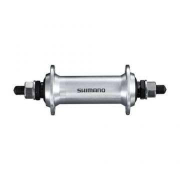 Butuc Fata Shimano TX500DS, 36H, 100 mm, Argintiu