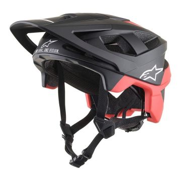 Casca Alpinestars Vector Pro Atom Negru/Rosu mat M (55-59 cm)