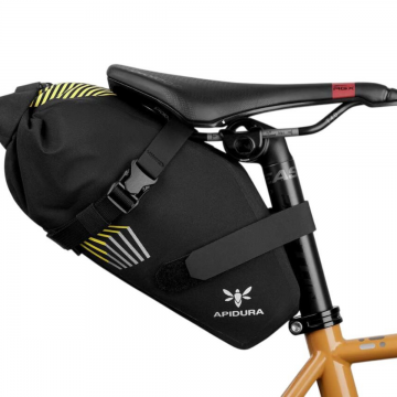 Apidura - geanta bicicleta cu prindere sub sa,Racing Saddle Pack 3 litri - negru galben