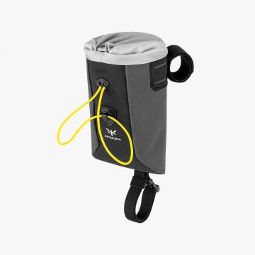 Apidura - geanta ghidon bicicleta Backcountry 2.0 Food Pouch 0.8 litri - gri negru