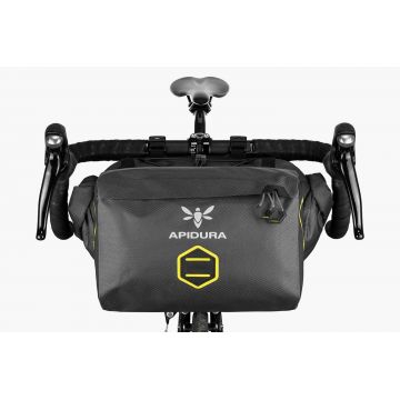 Apidura - geanta mica ghidon bicicleta Expedition Accessory Pocket 4.5 litri - negru gri