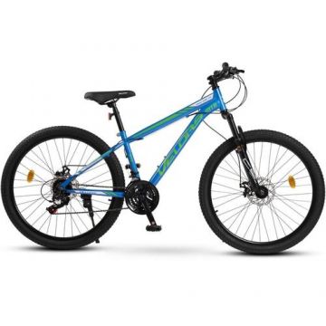 Bicicleta MTB-HT Velors Challenge 2.6 V2610A, roti 26inch, 21 viteze, Albastru