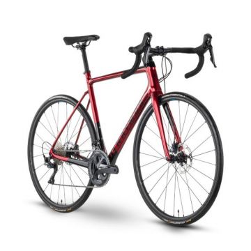 Bicicleta Raymon RaceRay 8.0, roti 28 Inch, cadru carbon XL, 12 viteze (Rosu/Negru)