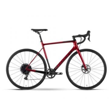 Bicicleta Raymon RaceRay 8.0, roti 28 Inch, cadru M, Rosu/Negru