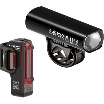 Lezyne - Lite Pro - set Lumina fata/spate - 115Lux / 36 Lumen