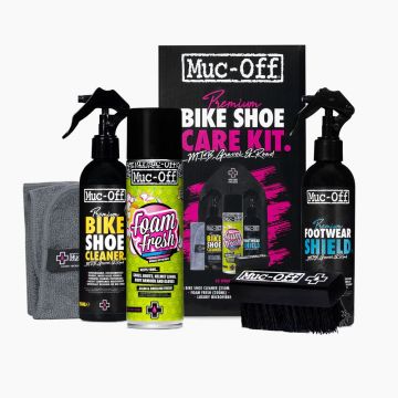 Muc-Off - Kit pentru curatare incaltaminte ciclism Premium Bike Shoe Care Kit