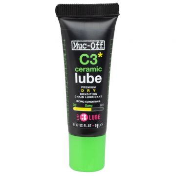 Muc-Off -lubrifiant lant bicicleta C3 Ceramic Dry Lube - mini doza 5ml