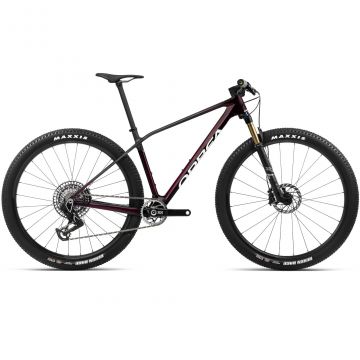 Orbea ALMA M-LTD Red Wine Carbon View (Gloss) - Carbon Raw (Matt) - măsura M - bicicletă MTB XC hardtail