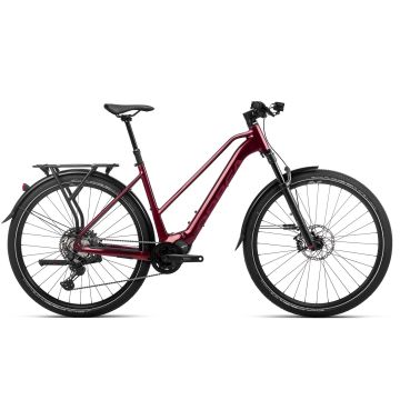 Orbea - bicicleta electrica urban 2022 - Kemen Mid 10 - rosu inchis