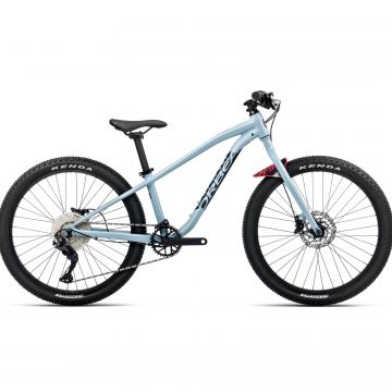 Orbea LAUFEY 24 H30 Bluish Grey - Bright Red - măsura 24 - bicicletă copii MTB Trail