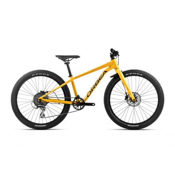 Orbea MX 24 TEAM DISC Mango (Gloss) - Black (Matt) - măsura 24 - bicicletă copii